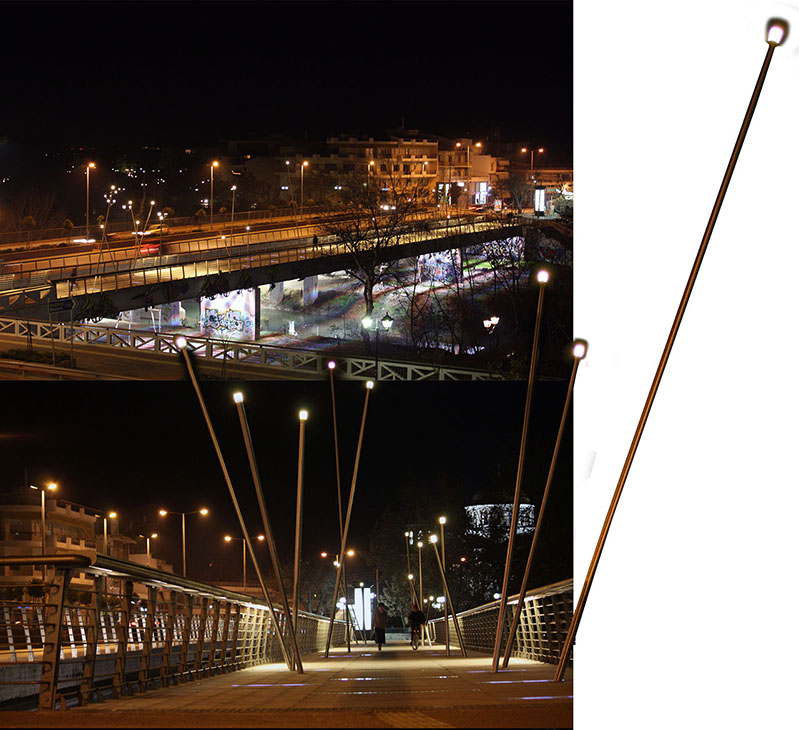 Pedestrian Bridge  Larissa